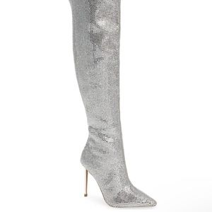 Steve Madden Skyscraper Crystal Over the Knee Boot